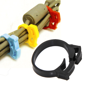 6 Pack Different Sizes Clamp Cord Clip
