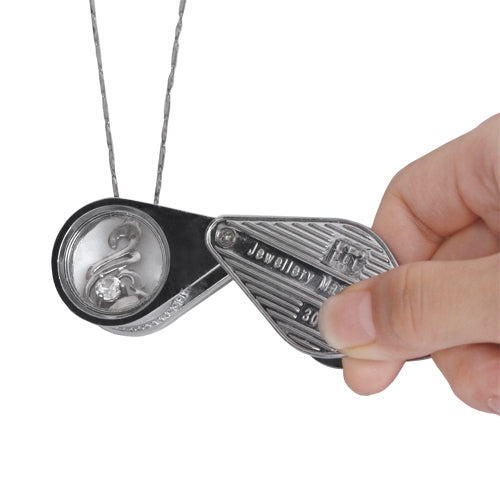 30x Loupe Magnifying Magnifier Jeweler Eye Jewelry Loupe Jeweler