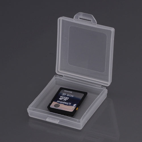 Multifunctional Jewelry Battery Box Plastic Box Storage Container (Size: 4.7 x 4.5 x 1.2cm)