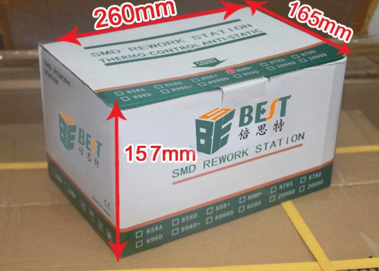 Hot Sell Best 858D+ Rework Desoldering Station Hot Air Tool