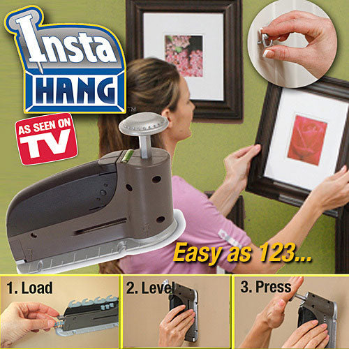 Insta Hang 47-Piece Set Picture Wall Hook Hanging Tool Kit As Seen On TV