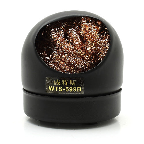 WTS-599B Soldering Iron Tip Cleaning Clean Mouth Ball Remover Steel Wire