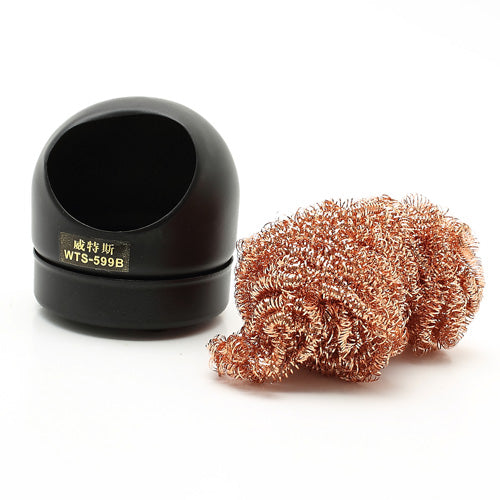 WTS-599B Soldering Iron Tip Cleaning Clean Mouth Ball Remover Steel Wire