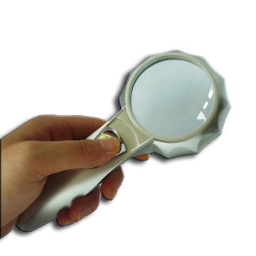 Illuminated 6X LED Light Pocket Magnifier Magnifying Glass