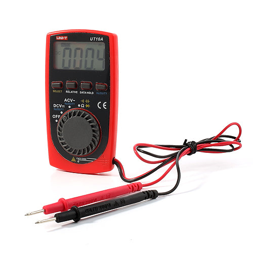 UNI-T UT10A Pocket-size Digital Multimeter Handheld AC DC Volt Ohm Meter
