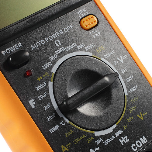 Digital Multimeter Voltmeter Ammeter Ohmmeter Tester Measurer DT9205A