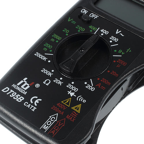 DT-95B Mini Handheld Digital Multimeter Voltage Tester (AC/DC 400V Max)