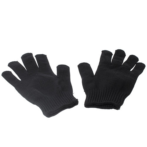 1 Pair/Lot Stainless Steel Wire Safety Works Anti-cut Hand Glove