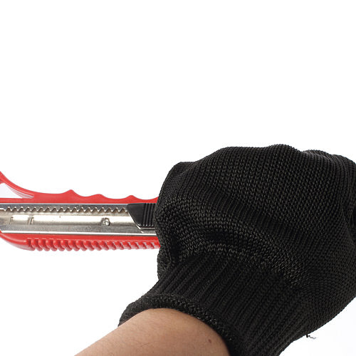 1 Pair/Lot Stainless Steel Wire Safety Works Anti-cut Hand Glove
