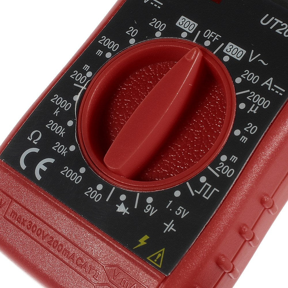 UNI-T UT20B Pocket Size LCD Digital Multimeter AC DC Voltage Tester w/ Test Lead