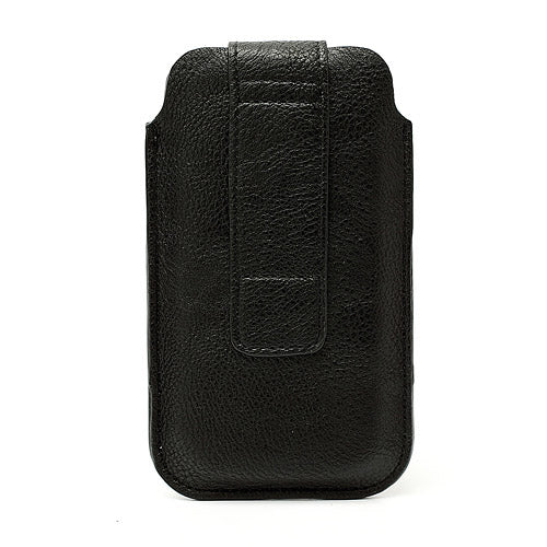 Leahter Pouch Case with Soft Buckle for Samsung Galaxy S 3 III i9300 S4 i9500 i9250 For LG E960 - Black