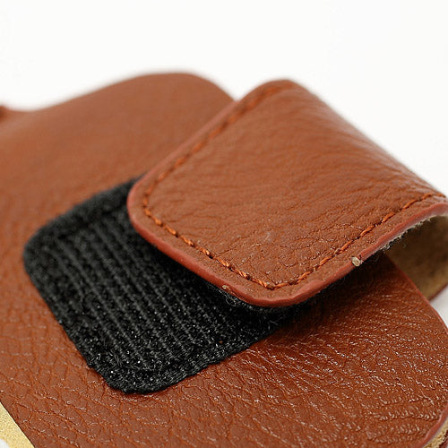 Leahter Pouch Case with Soft Buckle for Samsung Galaxy S 3 III i9300 S4 i9500 i9250 For LG E960 - Brown