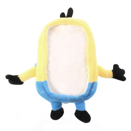 3D Despicable Me Two-eyed Minion Soft Plush Toy Cover for Samsung Galaxy S 3 / III I9300