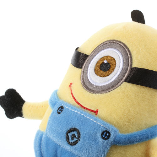 3D Despicable Me One-eyed Minion Soft Plush Toy Cover for Samsung Galaxy S4 i9505 I9502 I9505