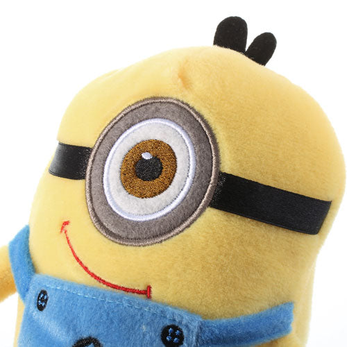 Uniqkart for Samsung Galaxy Note 2 N7100 3D Despicable Me One-eyed Minion Soft Plush Toy Cover