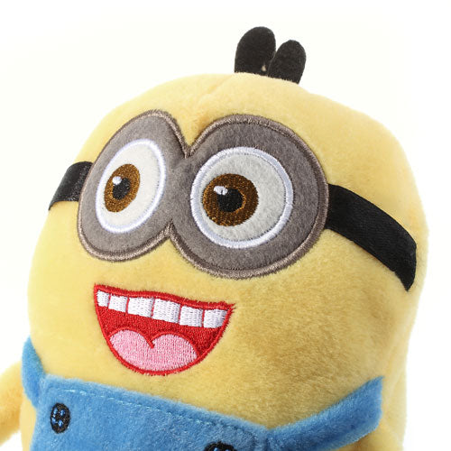 Uniqkart for Samsung Galaxy Note 2 N7100 3D Despicable Me Two-eyed Minion Soft Plush Toy Cover