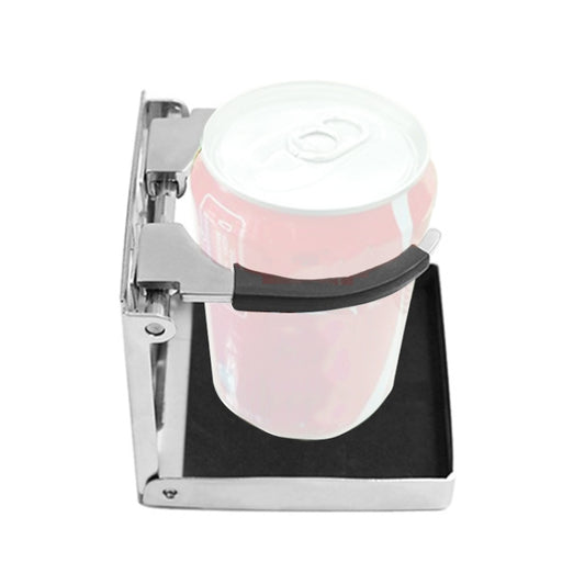316 Stainless Steel Folding Water Cup Holder Adjustable Drink Holder For Marine Caravan