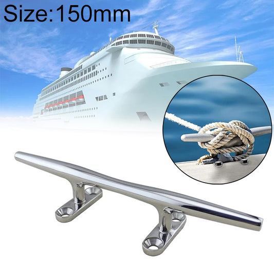 316 Stainless Steel Heavy Round Cable Bolt Yacht Bollard Shofar Pile For Boat, Specification: 150mm 6inch