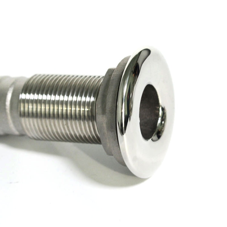 316 Stainless Steel Drain Pipe Tube Marine Drain Joint Fitting For Boat Yacht, Specification: 1-1/2inch