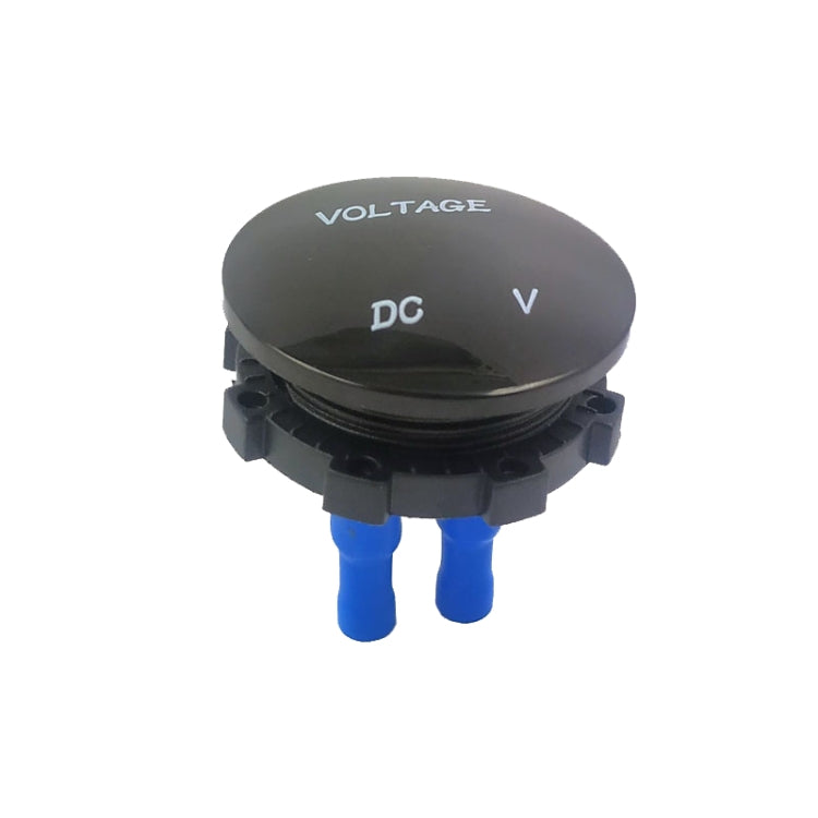 DC12-24V Automotive Battery DC Digital Display Voltage Meter Modified Measuring Instrument(Orange Light)