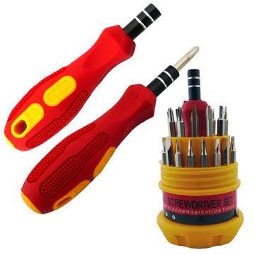 All in one Electronics Screw Drivers Toolkit (28 pcs adapter include ...