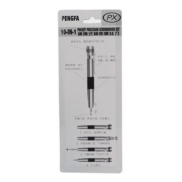 10 in 1 Pocket Precision Screwdriver Set Repair Tools for Mobile Phone 8809c