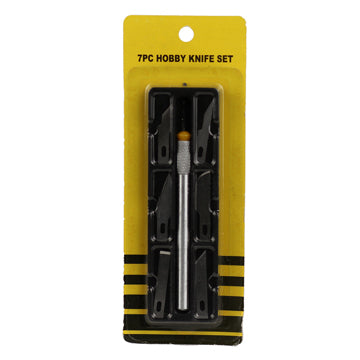 7pcs Hobby Knife Set Crafts Scrapbooking Model Carving Tools