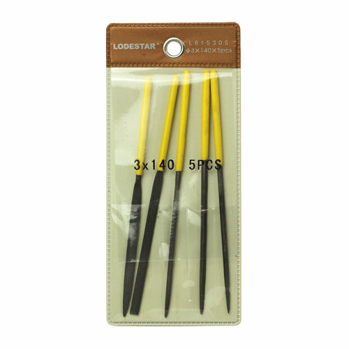 5PCS 140x3mm Multi-Purpose Needle File Set Hobby Tools