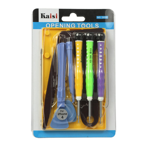 10 in 1 Opening Tool Screwdriver Repair Kit Set for iPhone 4s