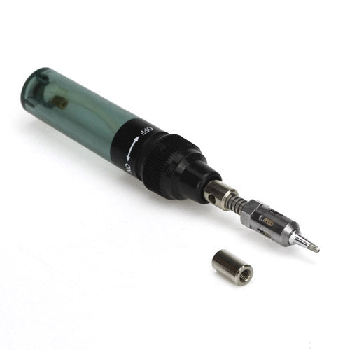Gas Gun Blow Torch Soldering Solder Iron Butane Cordless Pen Burner Tip MT-100