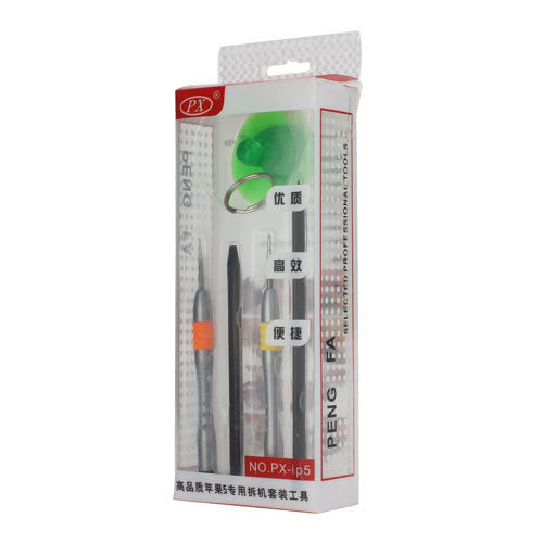 PX - ip5 Repair Opening Screwdriver Suction Pry Tools Kit Set for iPhone 5
