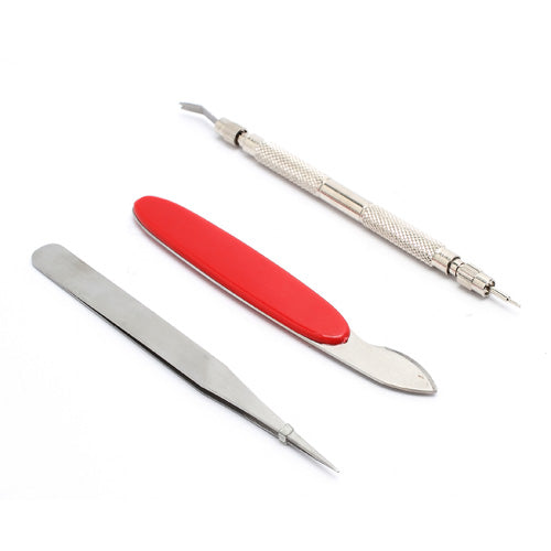 14Pcs/Set Screwdrivers Case Opener Strap Link Remover Watch Repair Tools Kit with Storage Bag