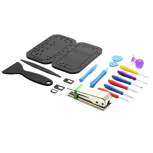 15 in 1 Opening Tools Repair Tools Phone Disassemble Tools Set Kit for Apple For Samsung Nokia