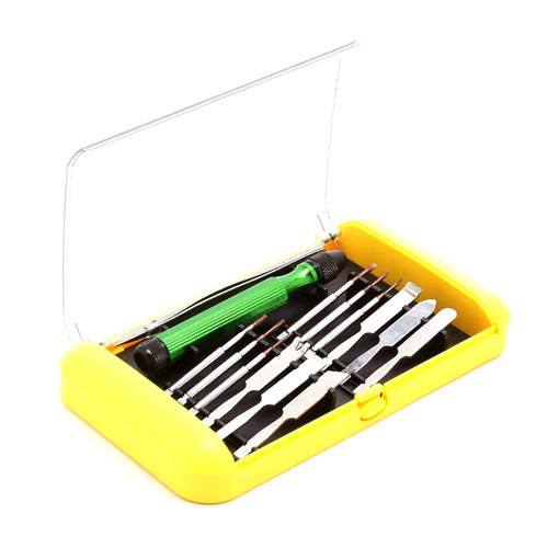 Uniqkart BST-302 14 in 1 Universal Phone Repair Opening Tool Kit for Samsung iPhone