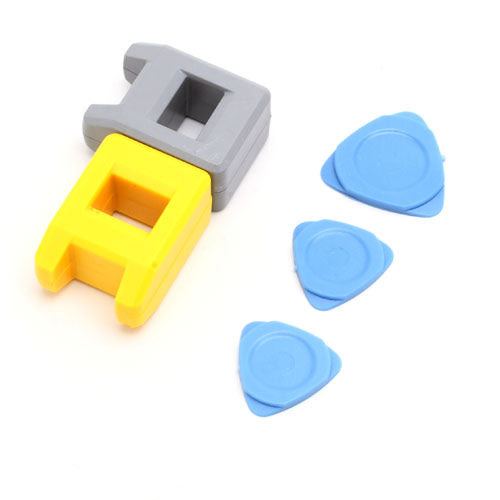 5 in 1 Magnetizer Demagnetizer and Triangle Pry Pick Tool for Mobile Phones (No.1301)
