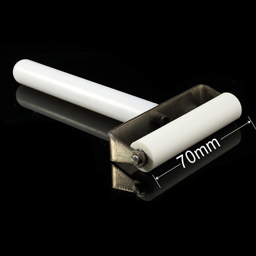 White 70MM Silicone Roller for Pushing Screen Protector Film
