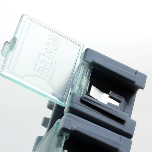 Grey Detachable Ten-bin Plastic Storage Case Organizer Tray Compact for Small Parts Items