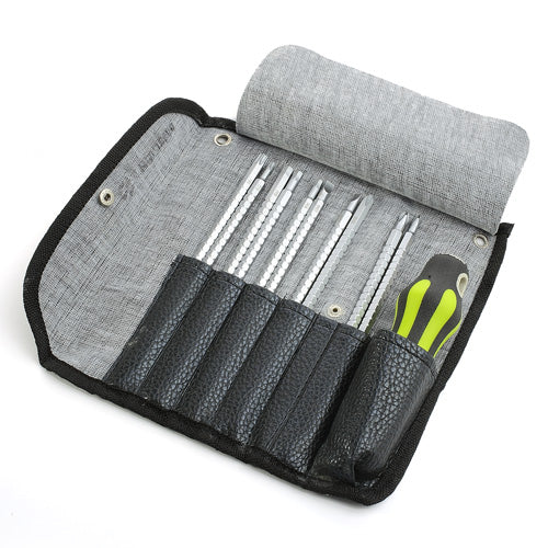 Huijiaqi 10 in 1 Multi-Purpose Adjustable Length Precision Screwdriver Kit
