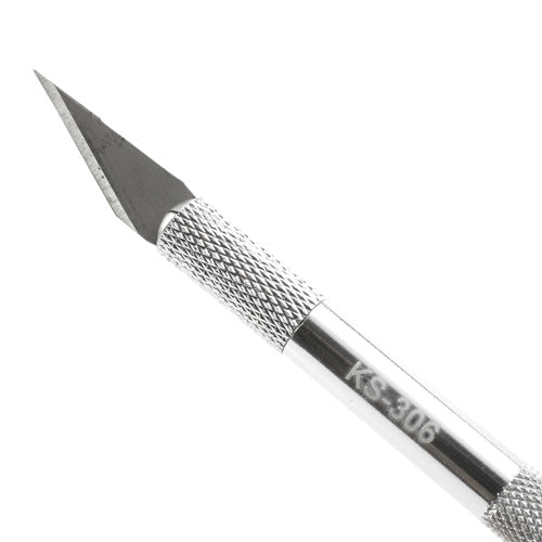 Silver Sharp Art Knife Chisel Cutter Carving Tool Kaisi KS-306