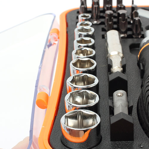 Jakemy 43 in 1 Professional Screwdriver Bit Set Precise Manual Tool JM-6102