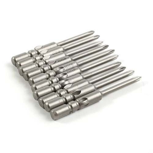 10pcs/Lot Philips 2.0mm Screwdriver Tips for DC Powered Electric Screwdriver (Compatible with TOOL-166)