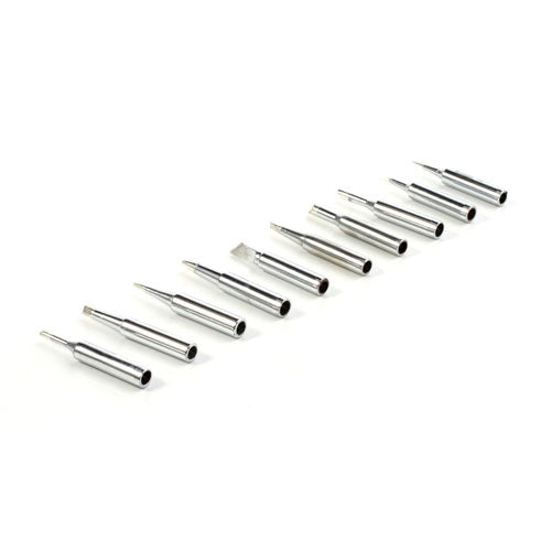10PCS Replaceable Solder Iron Tip 900M-T Series for Soldering Rework Station - Silver Color