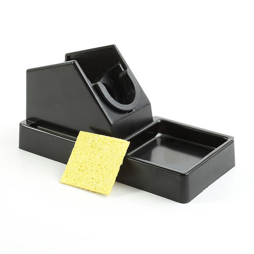 Black Plastic Soldering Iron Stand Holder