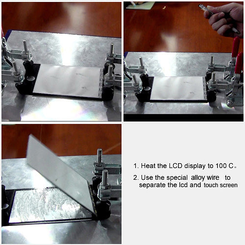 50M Cutting Line Alloy Wire for Separating Mobile Phone Touch Screen Panel LCD
