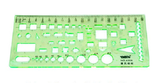 Mobile Phone Screen Film Cutting Hole Template Tool