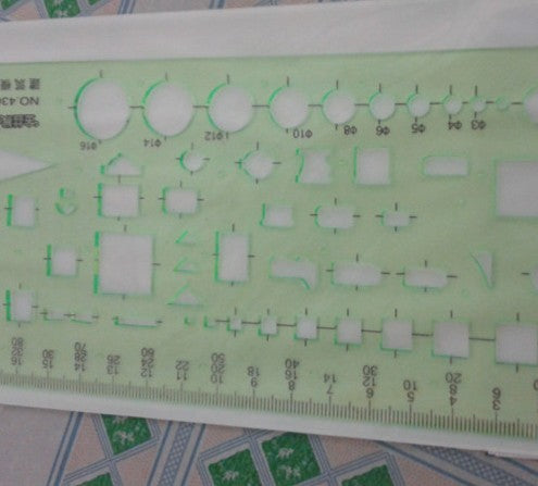 Mobile Phone Screen Film Cutting Hole Template Tool