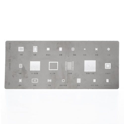 Solder Tin Plate Steel Mesh IC CPU Comprehensive Series Repairs Tool for iPhone 5s