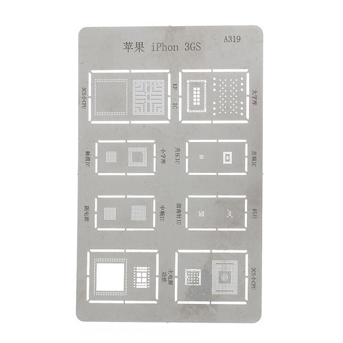 Solder Tin Plate Steel Mesh Comprehensive Series for iPhone 3GS Mainboard Repairing