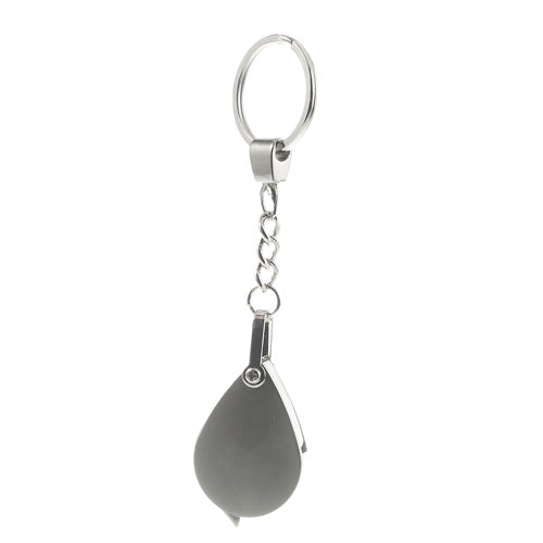 5X Stainless Steel Keychain Magnifier