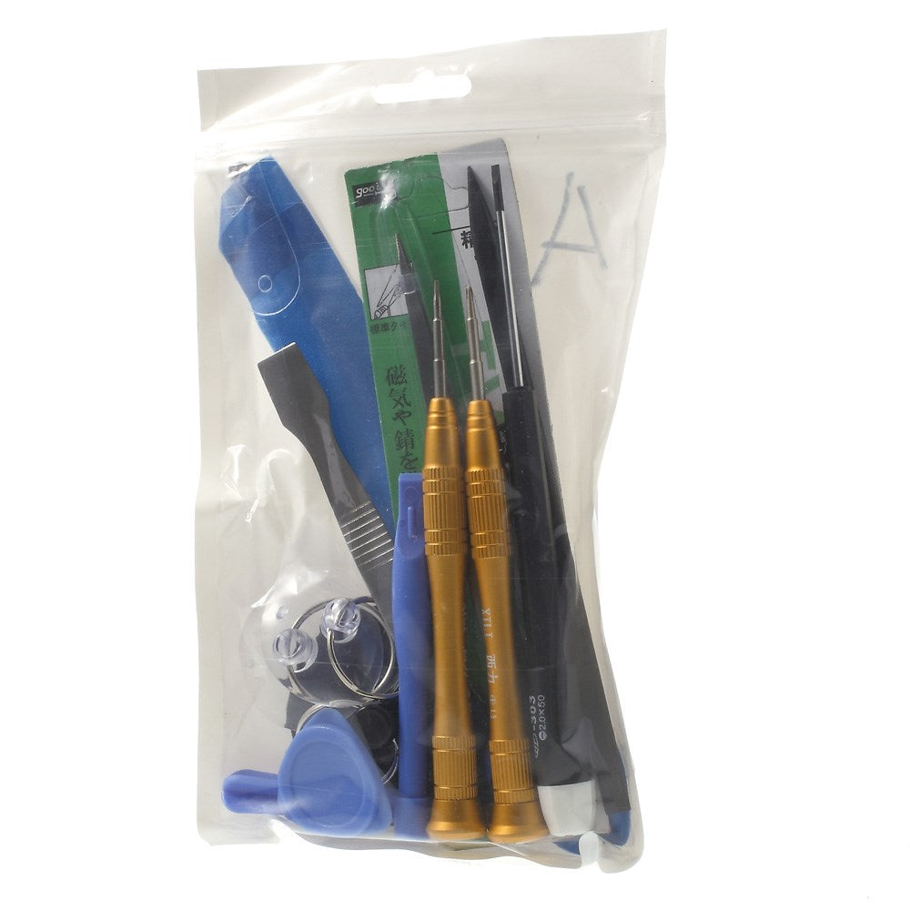 15 in 1 Screwdriver Tweezer Disassemble Repair Tools Set for iPhone Samsung LG Smartphones